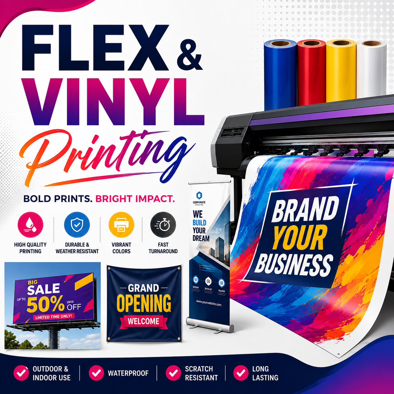 Flex & Vinyl Printing